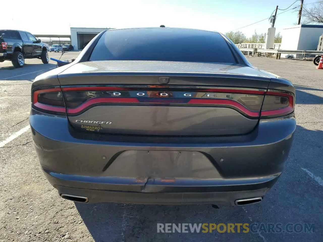 6 Photograph of a damaged car 2C3CDXBG7KH699389 DODGE CHARGER 2019