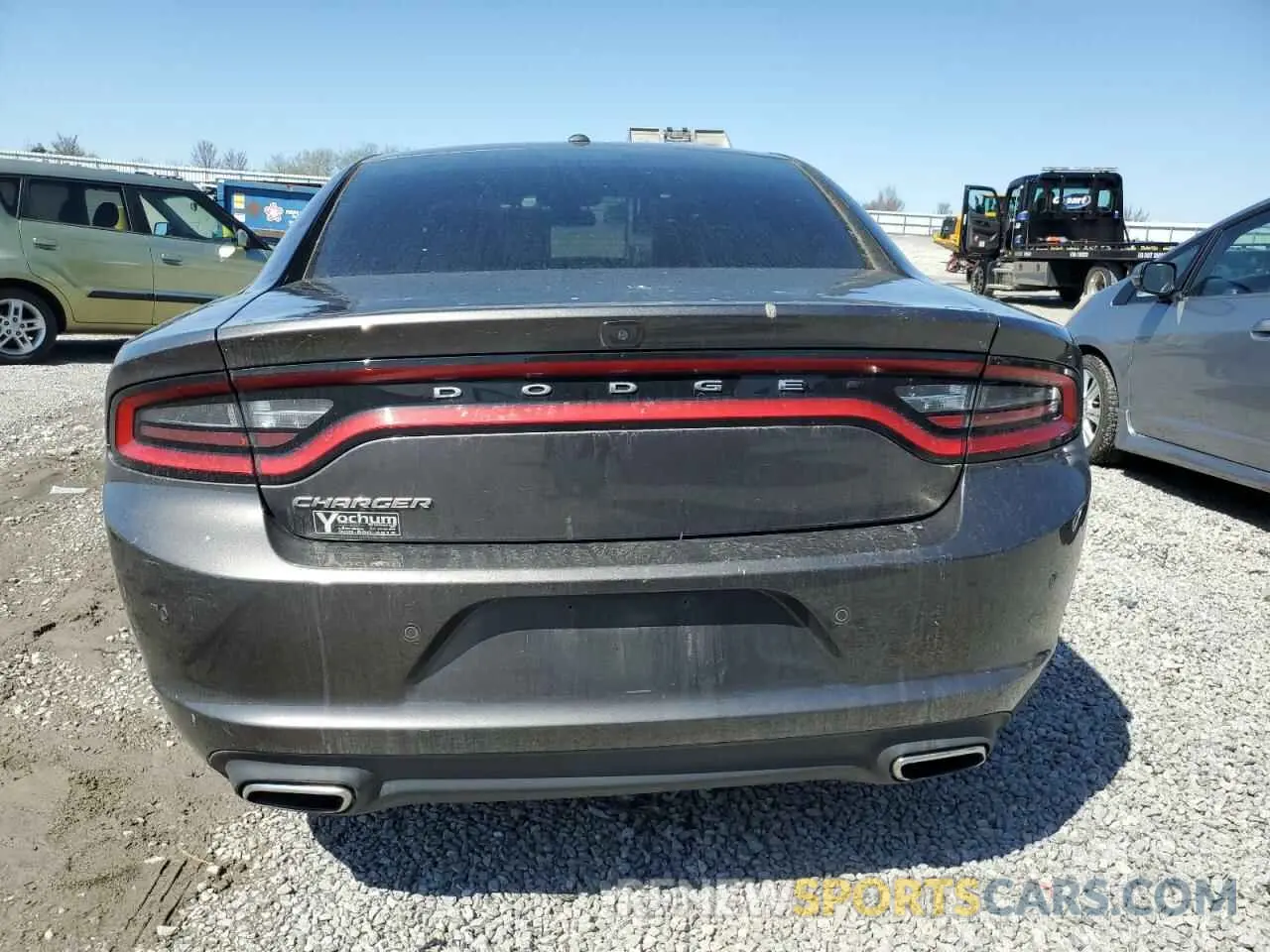 6 Photograph of a damaged car 2C3CDXBG7KH709600 DODGE CHARGER 2019