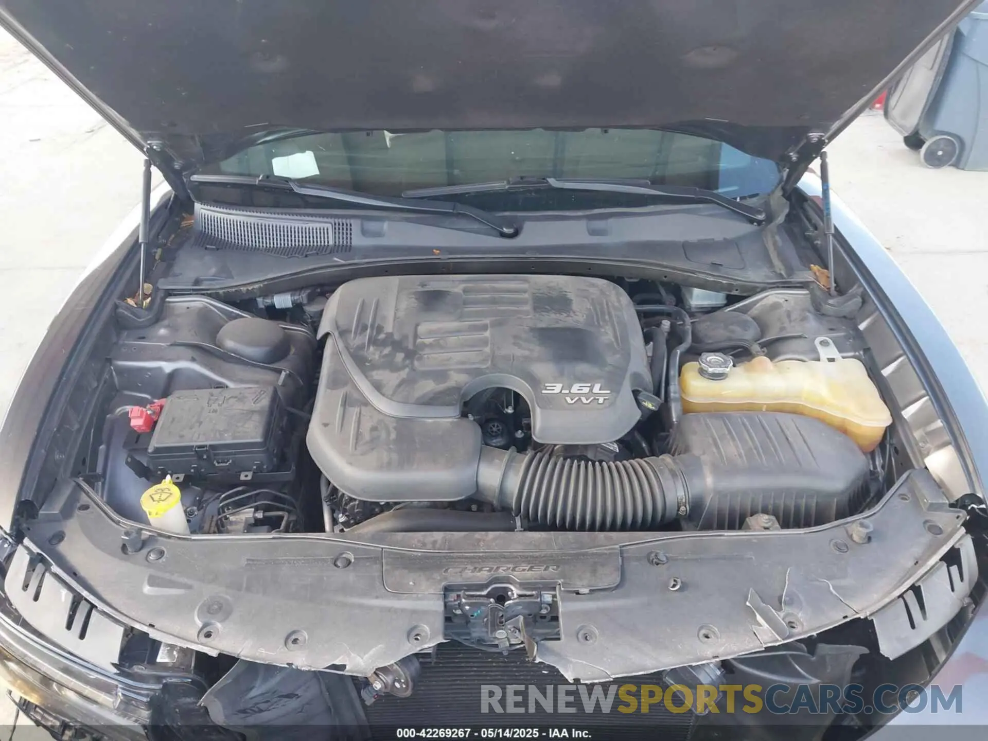 10 Photograph of a damaged car 2C3CDXBG7KH711766 DODGE CHARGER 2019