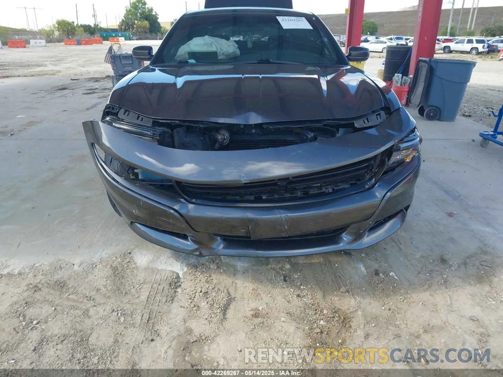 6 Photograph of a damaged car 2C3CDXBG7KH711766 DODGE CHARGER 2019