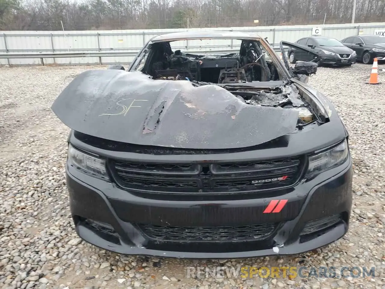 5 Photograph of a damaged car 2C3CDXBG7KH732391 DODGE CHARGER 2019