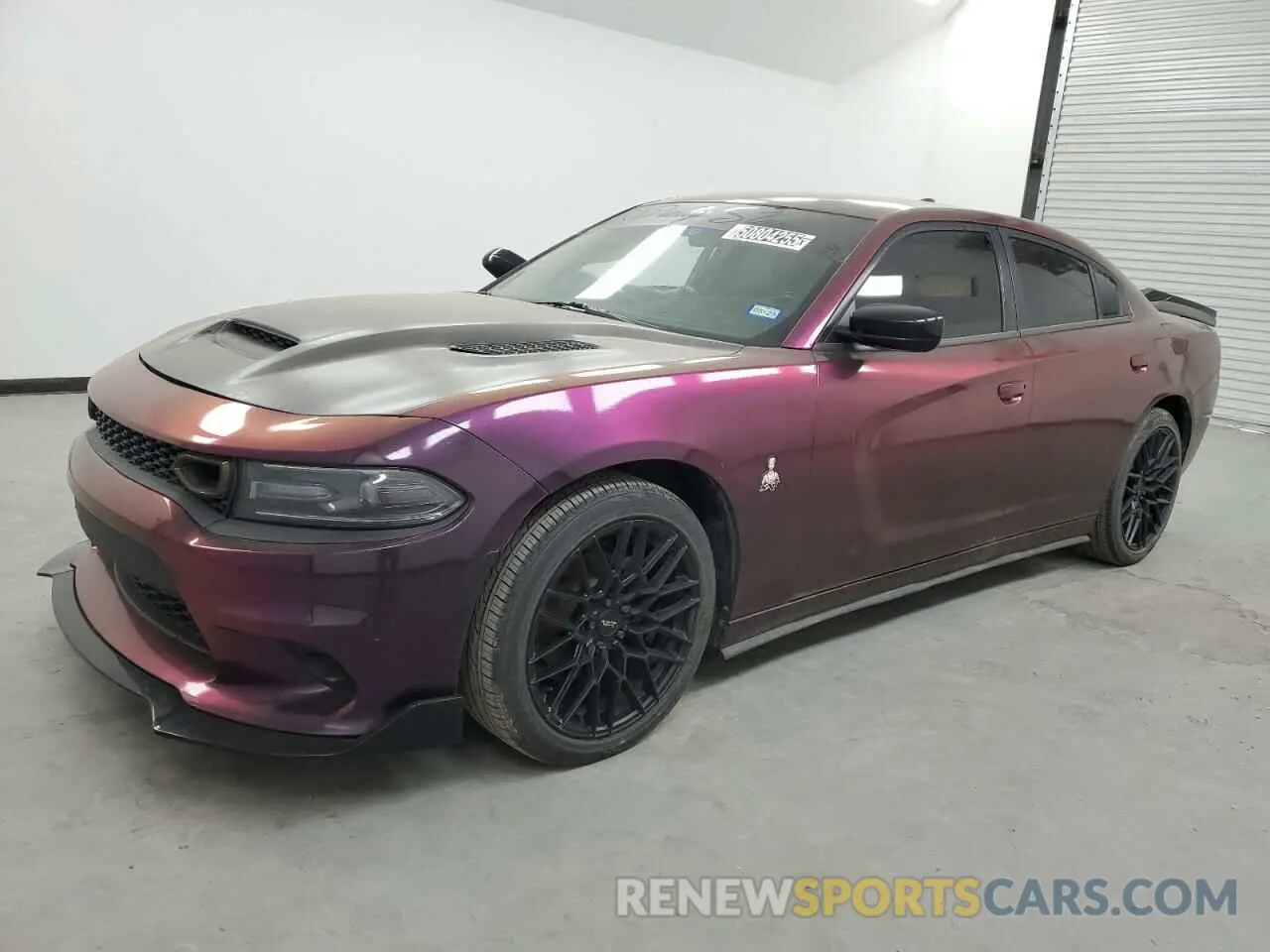 1 Photograph of a damaged car 2C3CDXBG7KH745139 DODGE CHARGER 2019