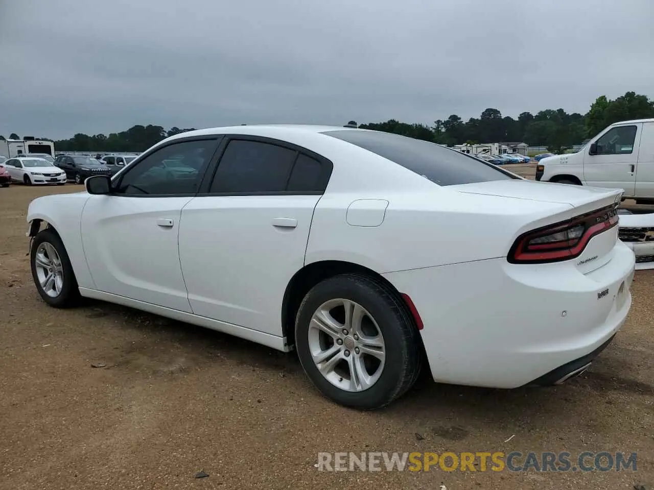 2 Photograph of a damaged car 2C3CDXBG7KH745593 DODGE CHARGER 2019