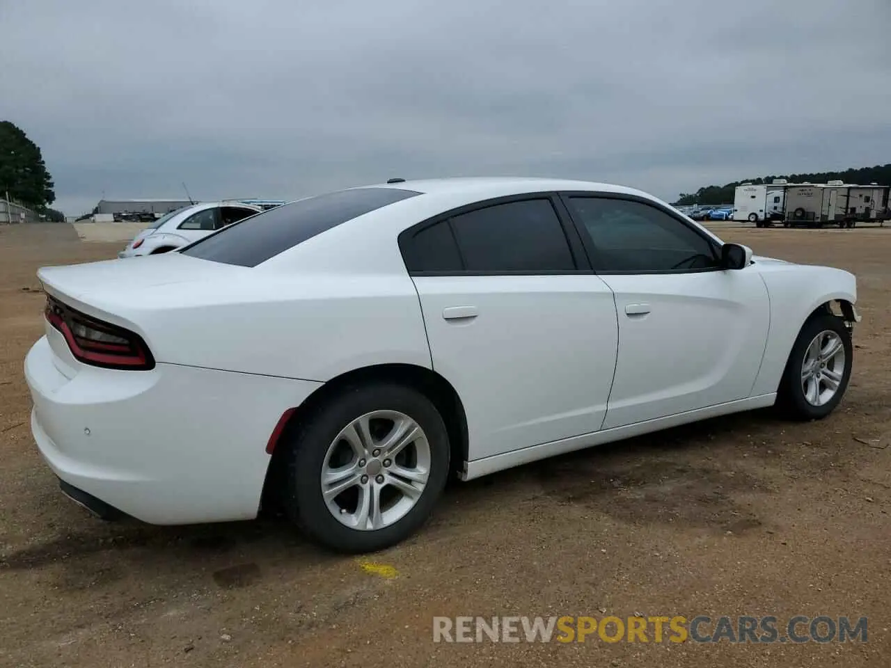 3 Photograph of a damaged car 2C3CDXBG7KH745593 DODGE CHARGER 2019