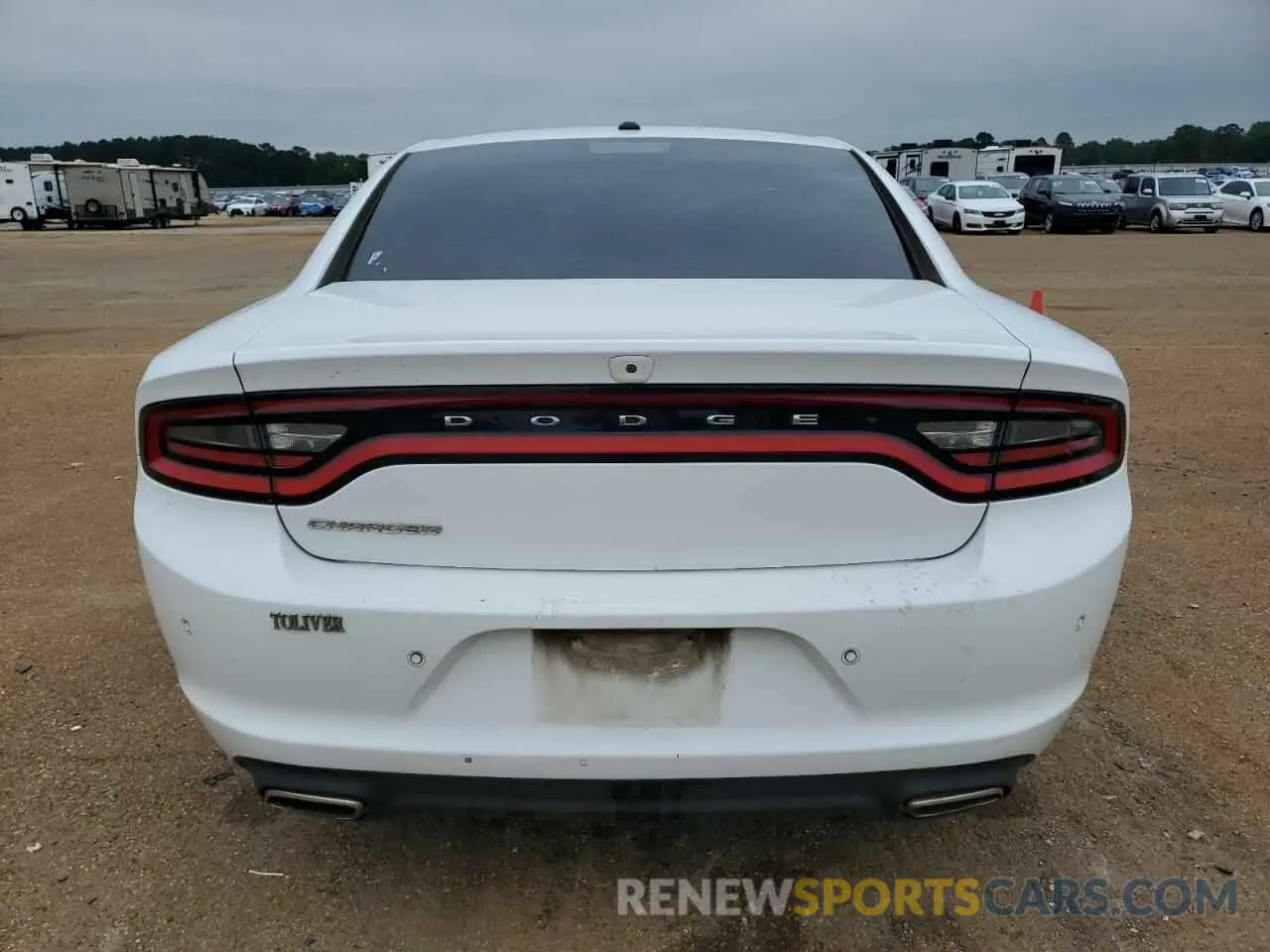6 Photograph of a damaged car 2C3CDXBG7KH745593 DODGE CHARGER 2019