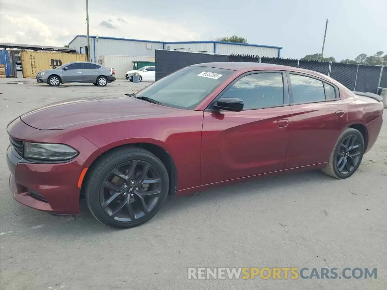 1 Photograph of a damaged car 2C3CDXBG8KH554197 DODGE CHARGER 2019