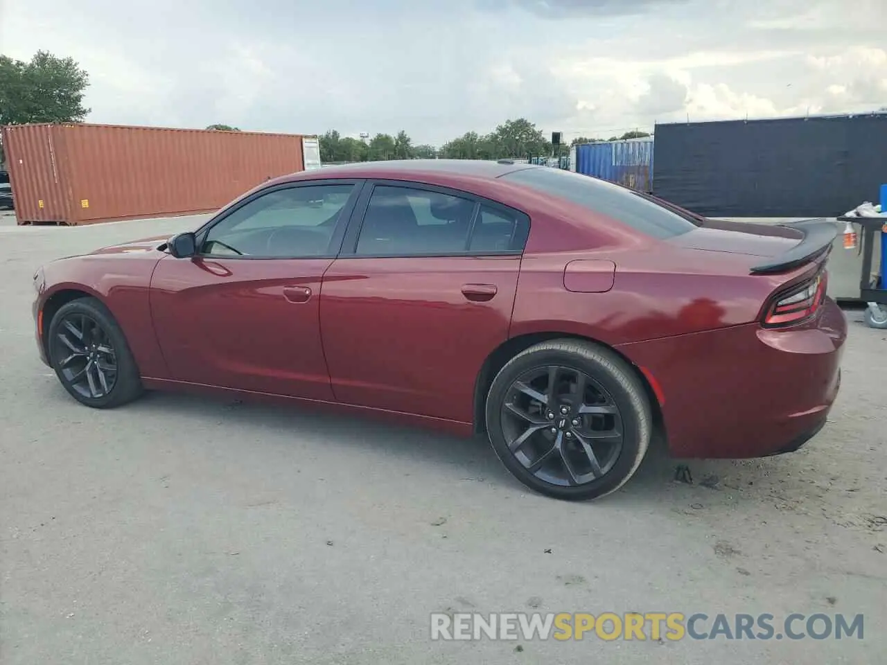 2 Photograph of a damaged car 2C3CDXBG8KH554197 DODGE CHARGER 2019