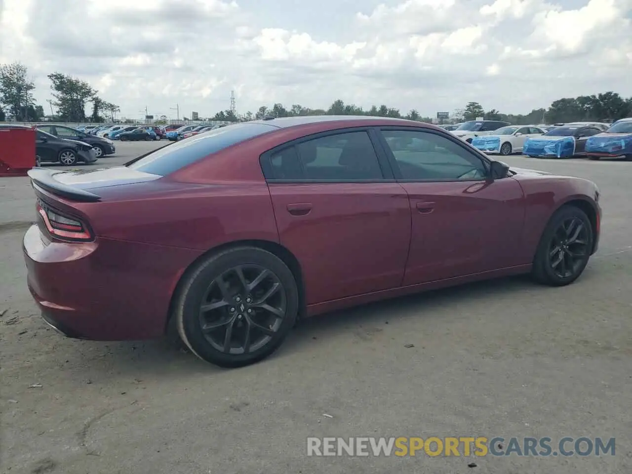 3 Photograph of a damaged car 2C3CDXBG8KH554197 DODGE CHARGER 2019