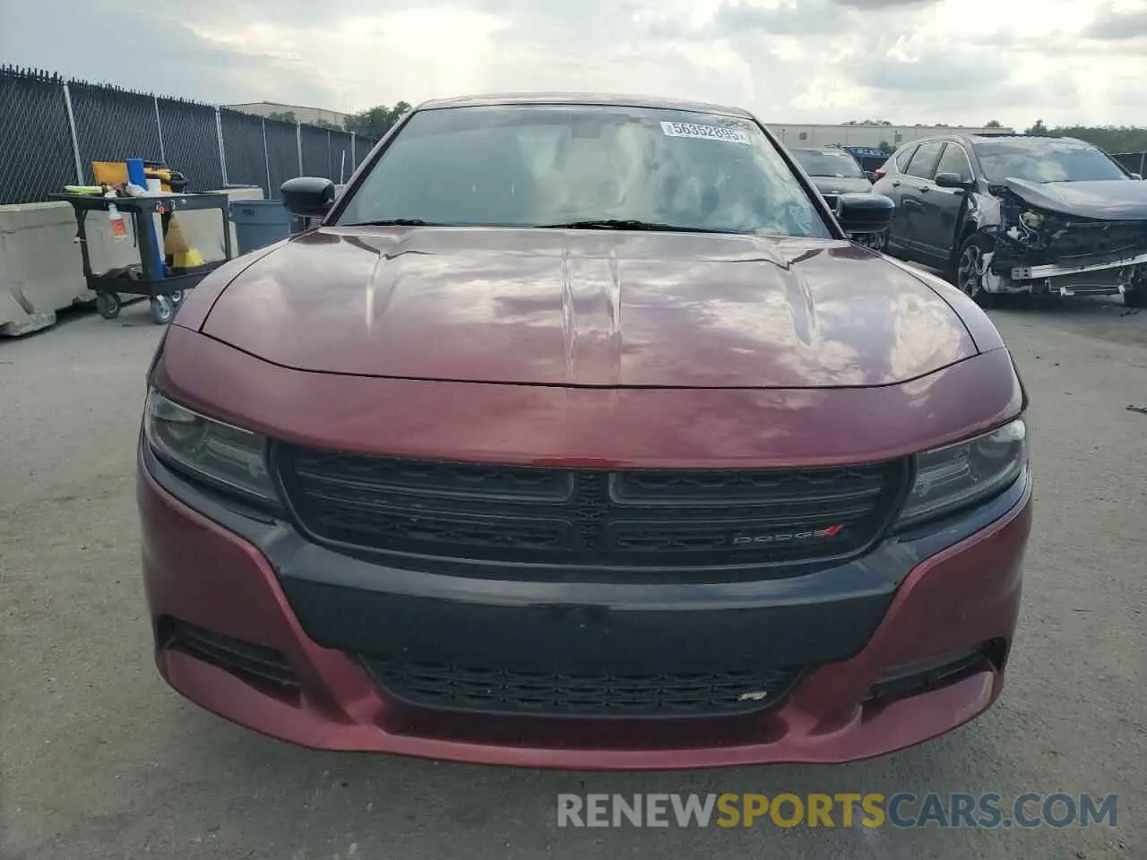 5 Photograph of a damaged car 2C3CDXBG8KH554197 DODGE CHARGER 2019