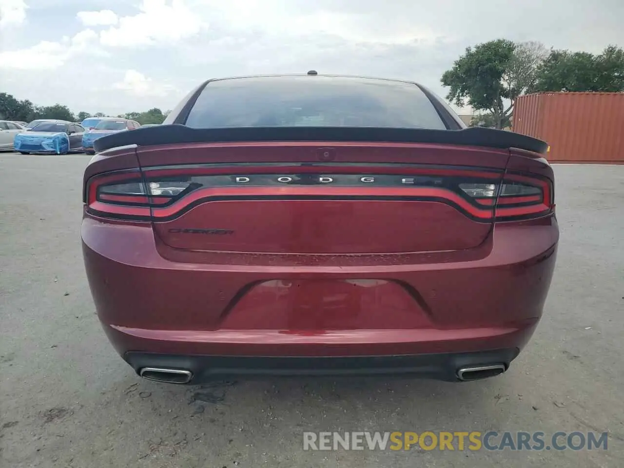 6 Photograph of a damaged car 2C3CDXBG8KH554197 DODGE CHARGER 2019
