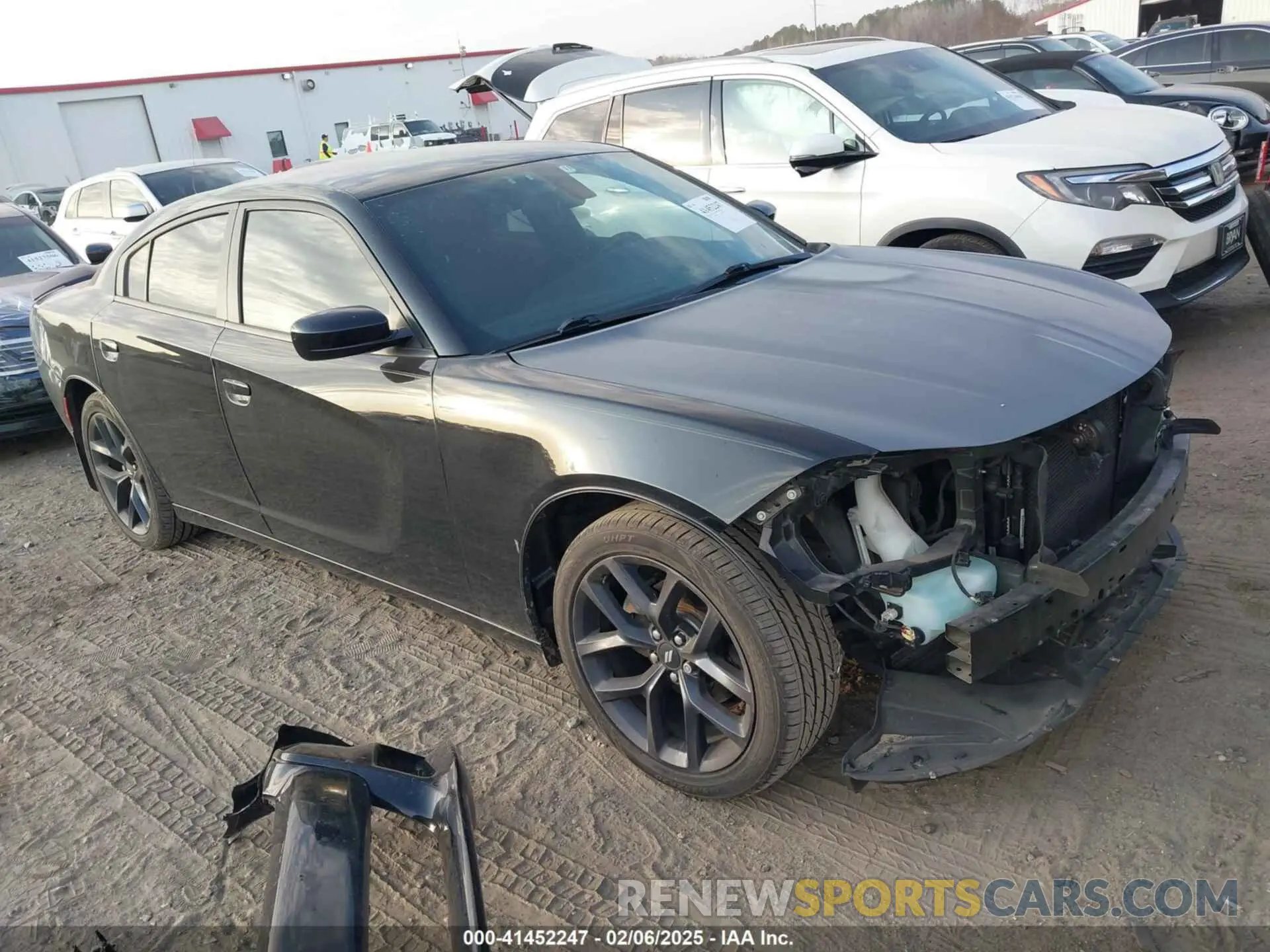 1 Photograph of a damaged car 2C3CDXBG8KH598815 DODGE CHARGER 2019