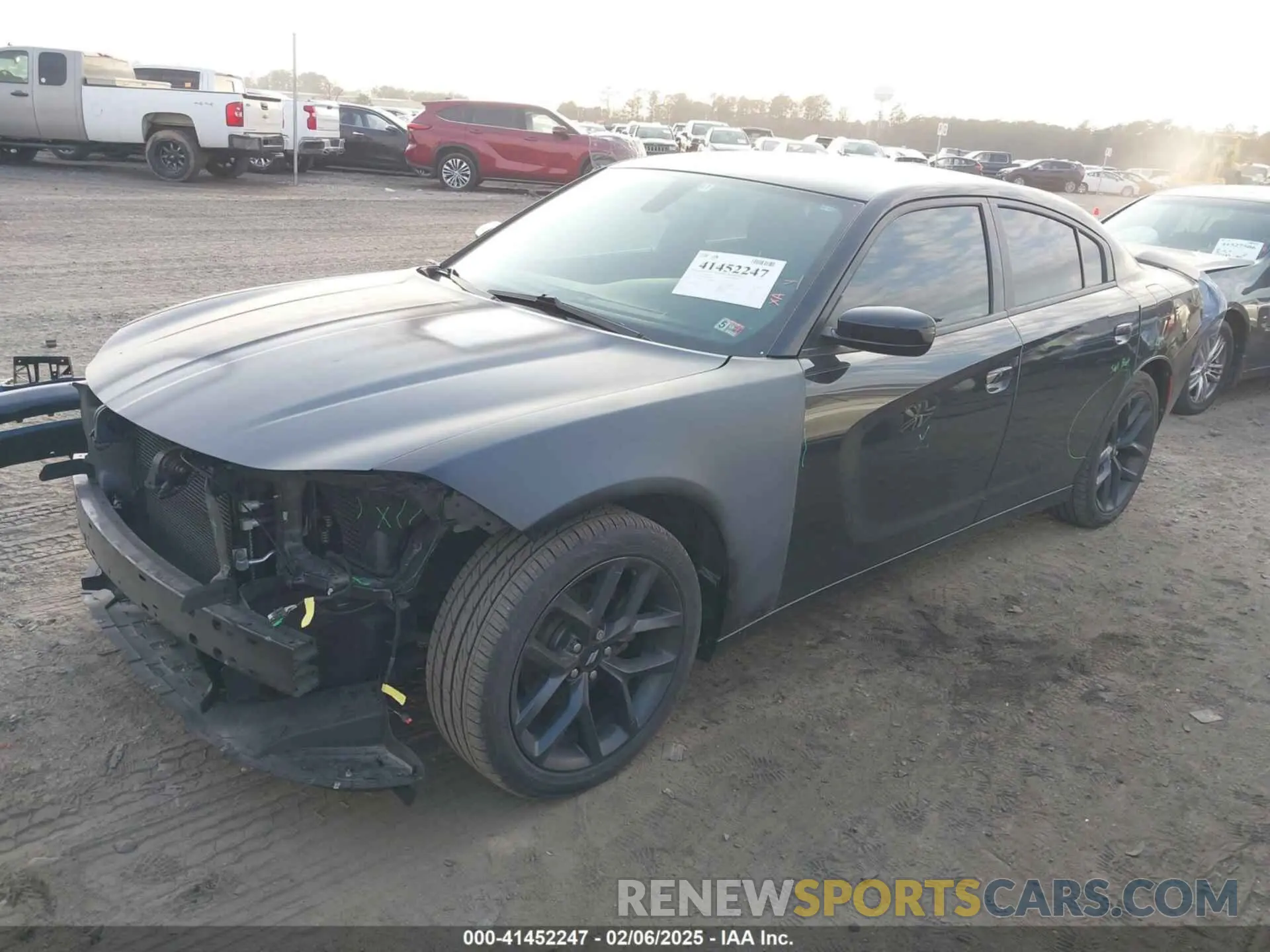 2 Photograph of a damaged car 2C3CDXBG8KH598815 DODGE CHARGER 2019