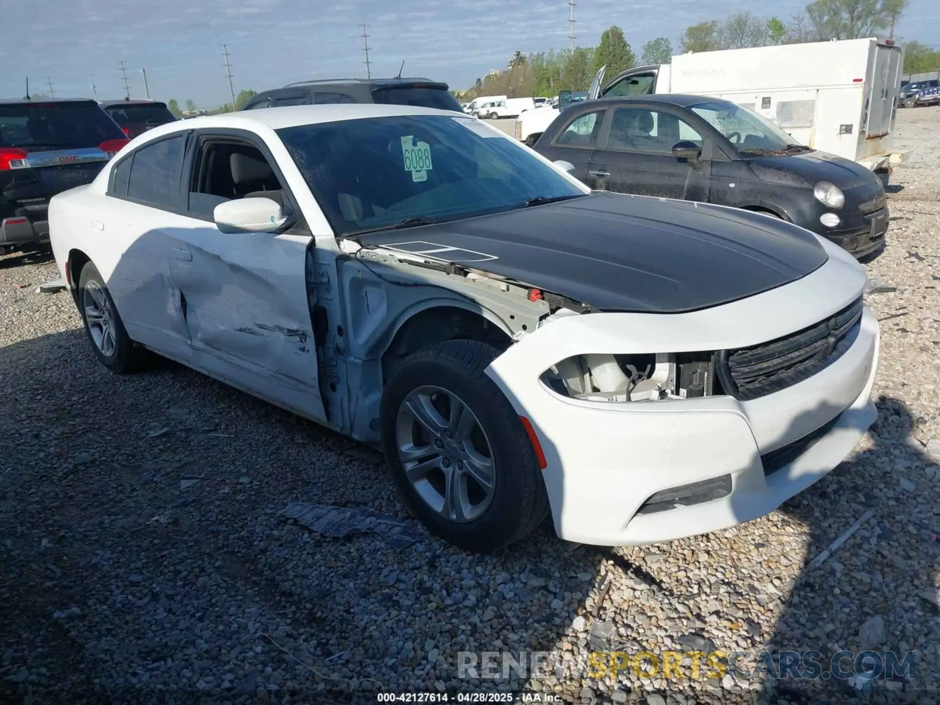 1 Photograph of a damaged car 2C3CDXBG8KH628234 DODGE CHARGER 2019