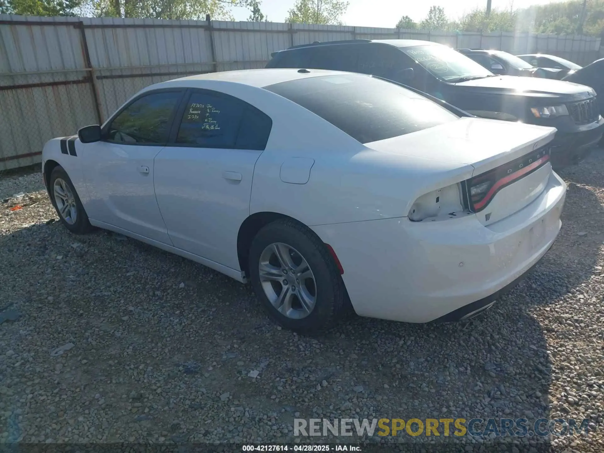 3 Photograph of a damaged car 2C3CDXBG8KH628234 DODGE CHARGER 2019
