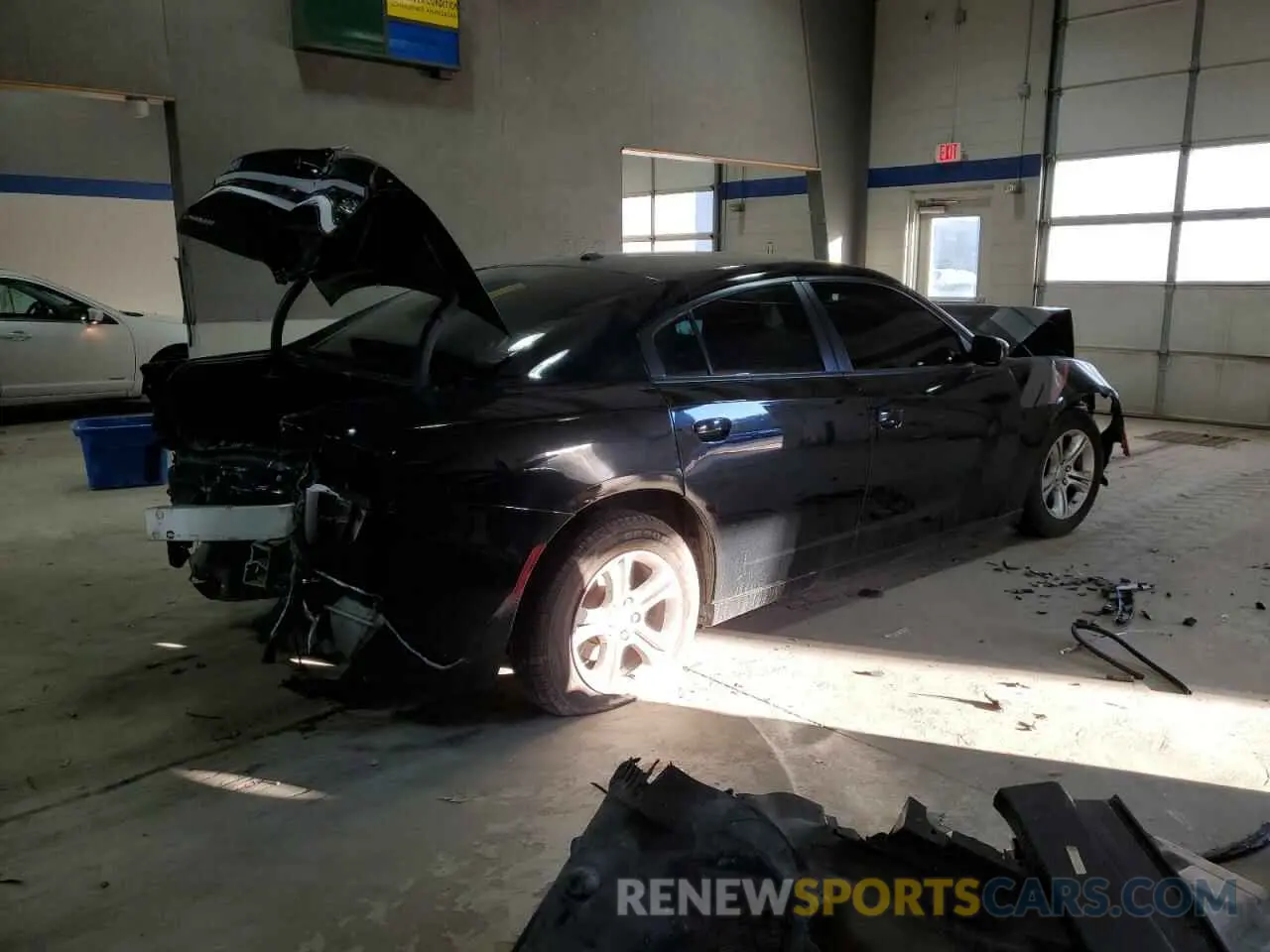 3 Photograph of a damaged car 2C3CDXBG8KH638536 DODGE CHARGER 2019