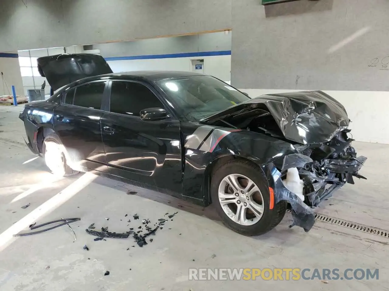 4 Photograph of a damaged car 2C3CDXBG8KH638536 DODGE CHARGER 2019