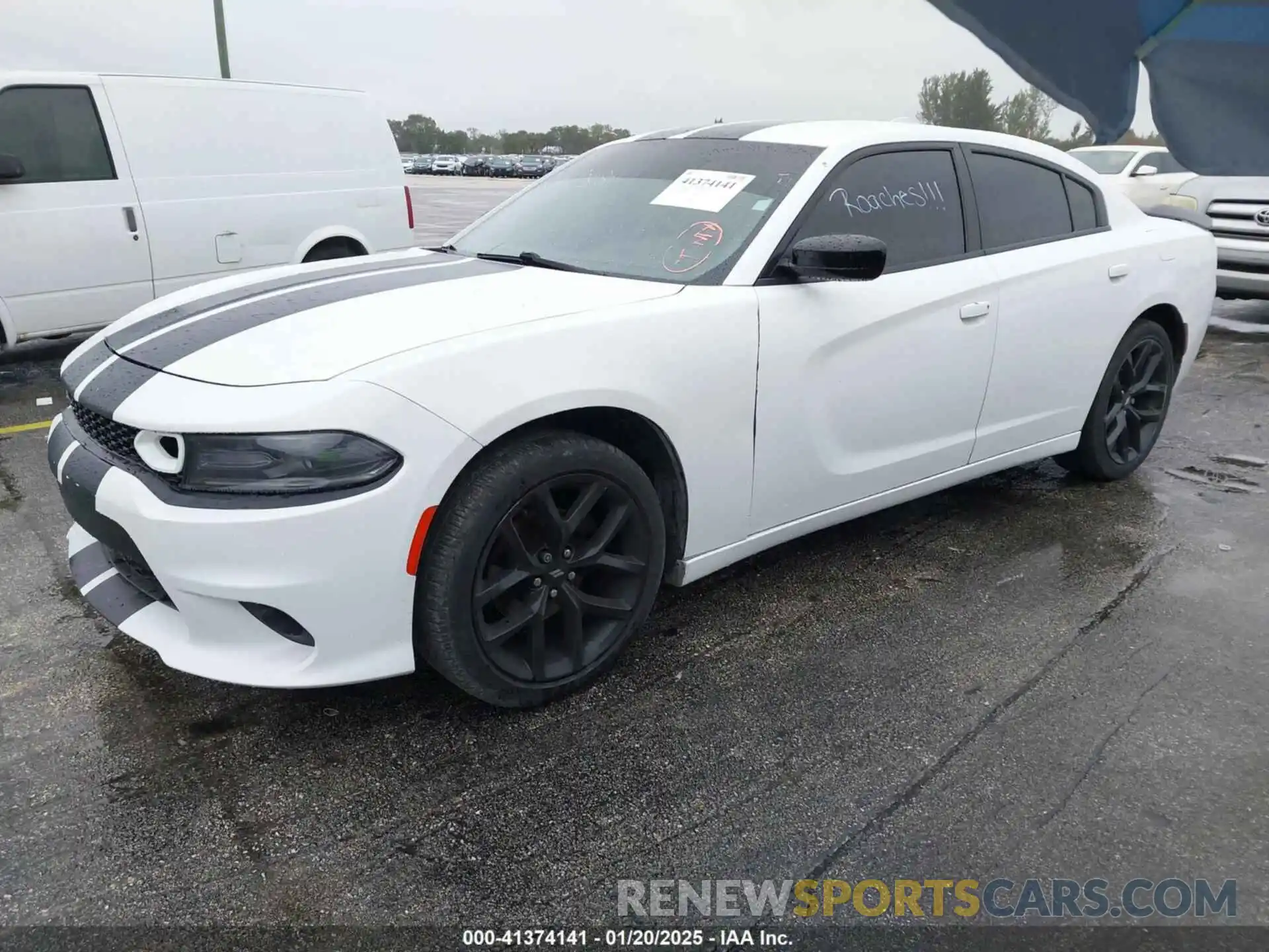 2 Photograph of a damaged car 2C3CDXBG8KH640853 DODGE CHARGER 2019