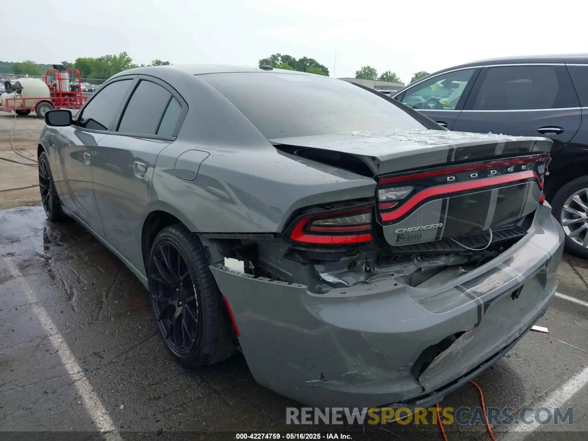 3 Photograph of a damaged car 2C3CDXBG8KH643736 DODGE CHARGER 2019