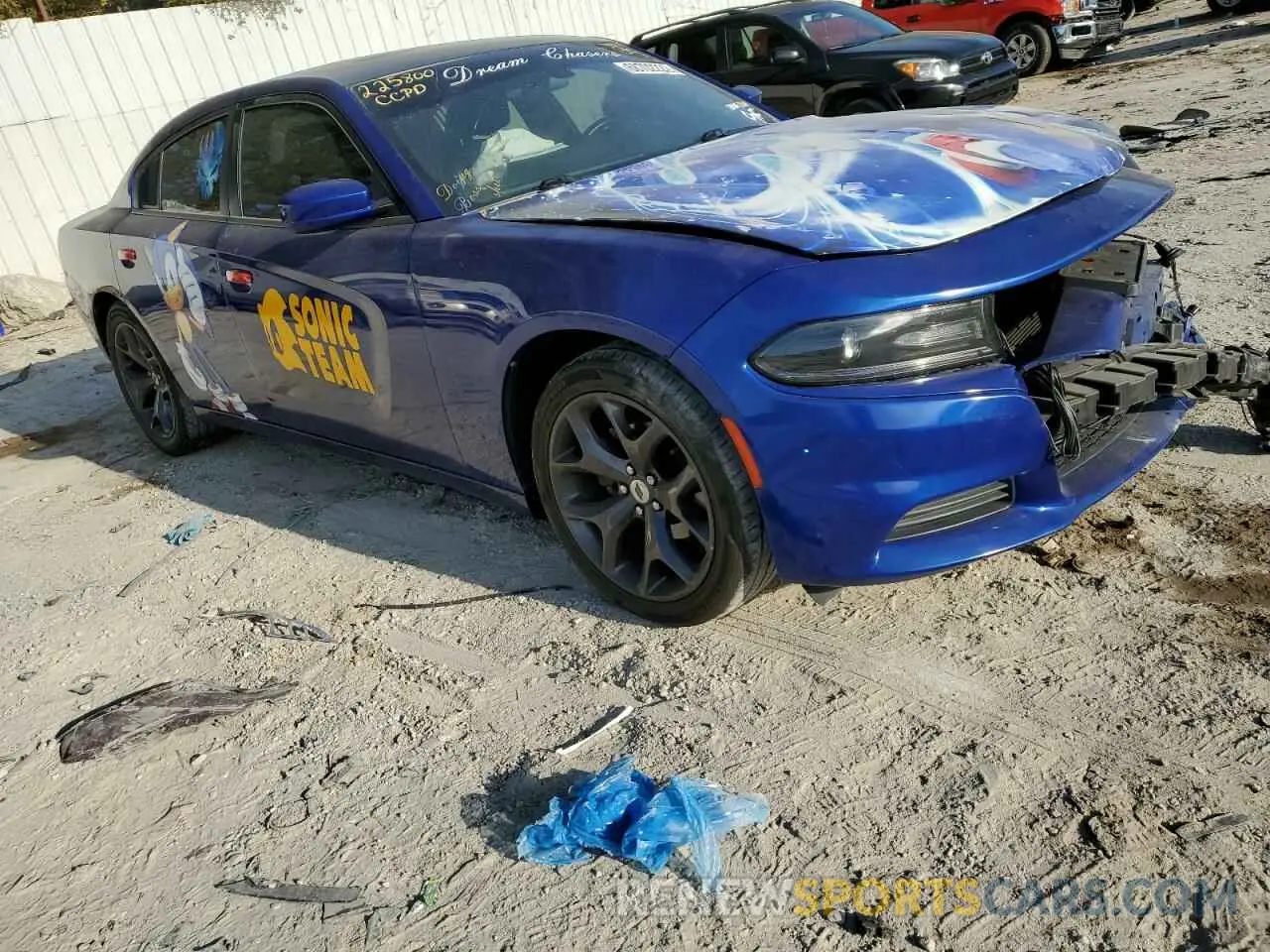 4 Photograph of a damaged car 2C3CDXBG8KH660634 DODGE CHARGER 2019