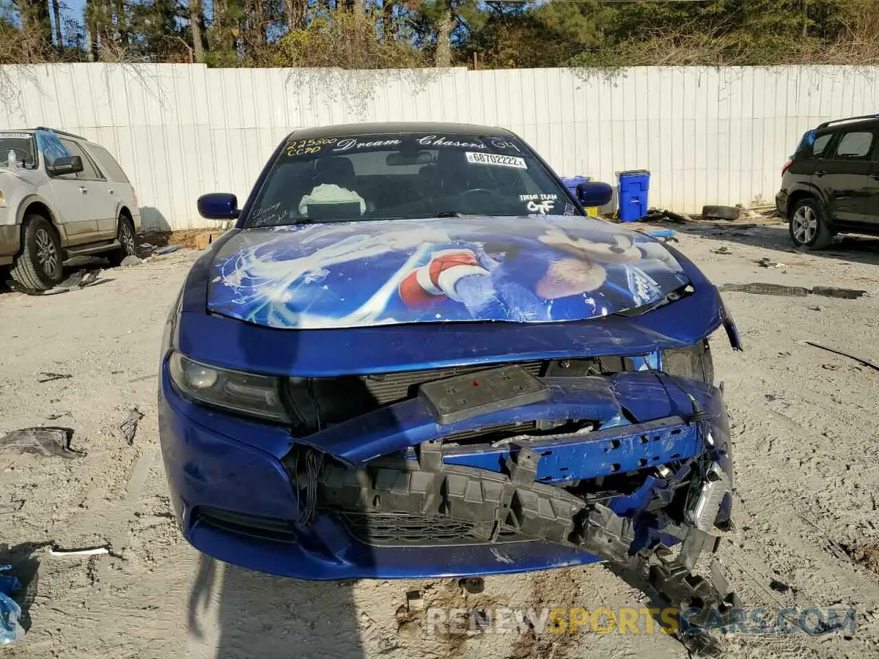 5 Photograph of a damaged car 2C3CDXBG8KH660634 DODGE CHARGER 2019
