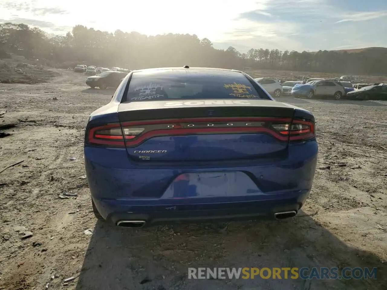 6 Photograph of a damaged car 2C3CDXBG8KH660634 DODGE CHARGER 2019