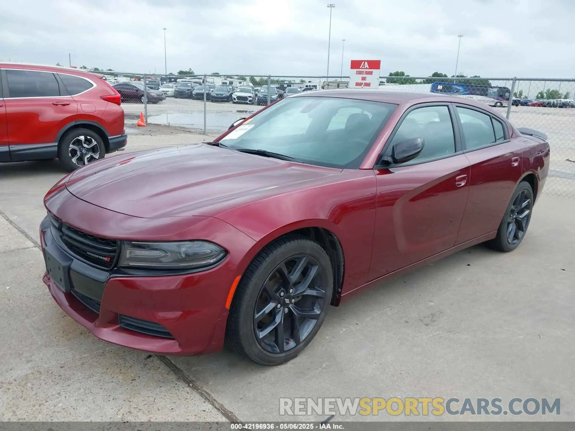 2 Photograph of a damaged car 2C3CDXBG8KH668362 DODGE CHARGER 2019