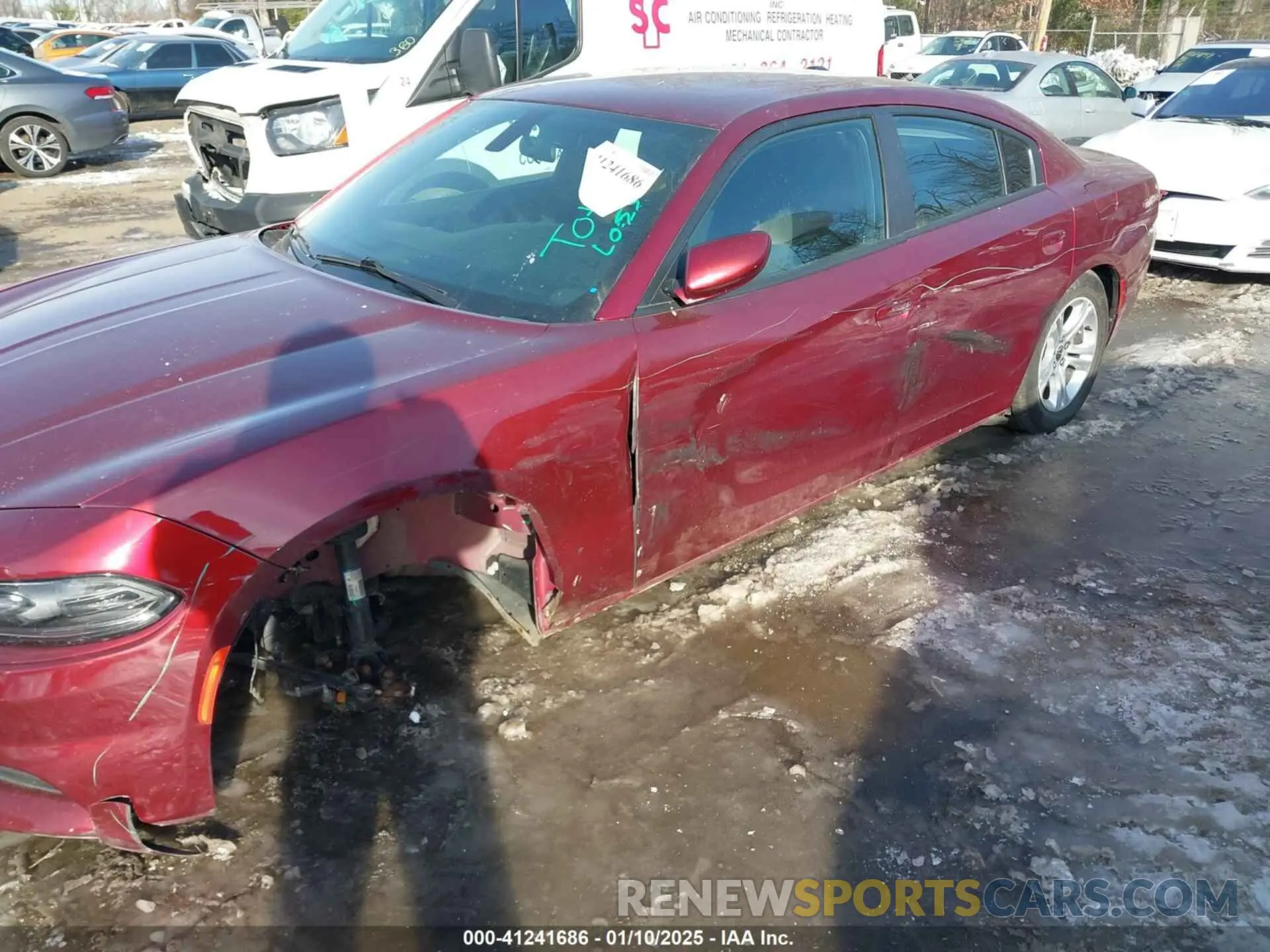 6 Photograph of a damaged car 2C3CDXBG8KH684111 DODGE CHARGER 2019