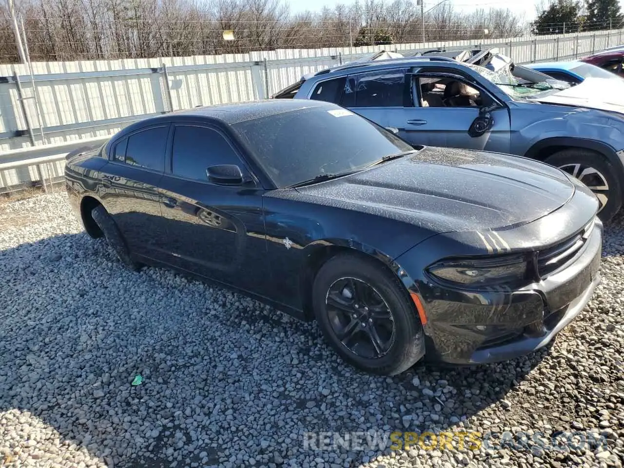 4 Photograph of a damaged car 2C3CDXBG8KH695884 DODGE CHARGER 2019