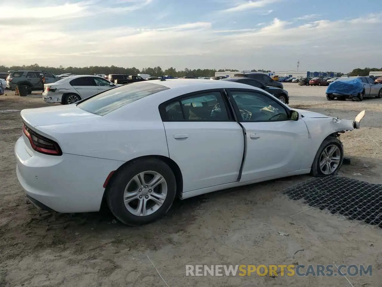 3 Photograph of a damaged car 2C3CDXBG8KH707287 DODGE CHARGER 2019