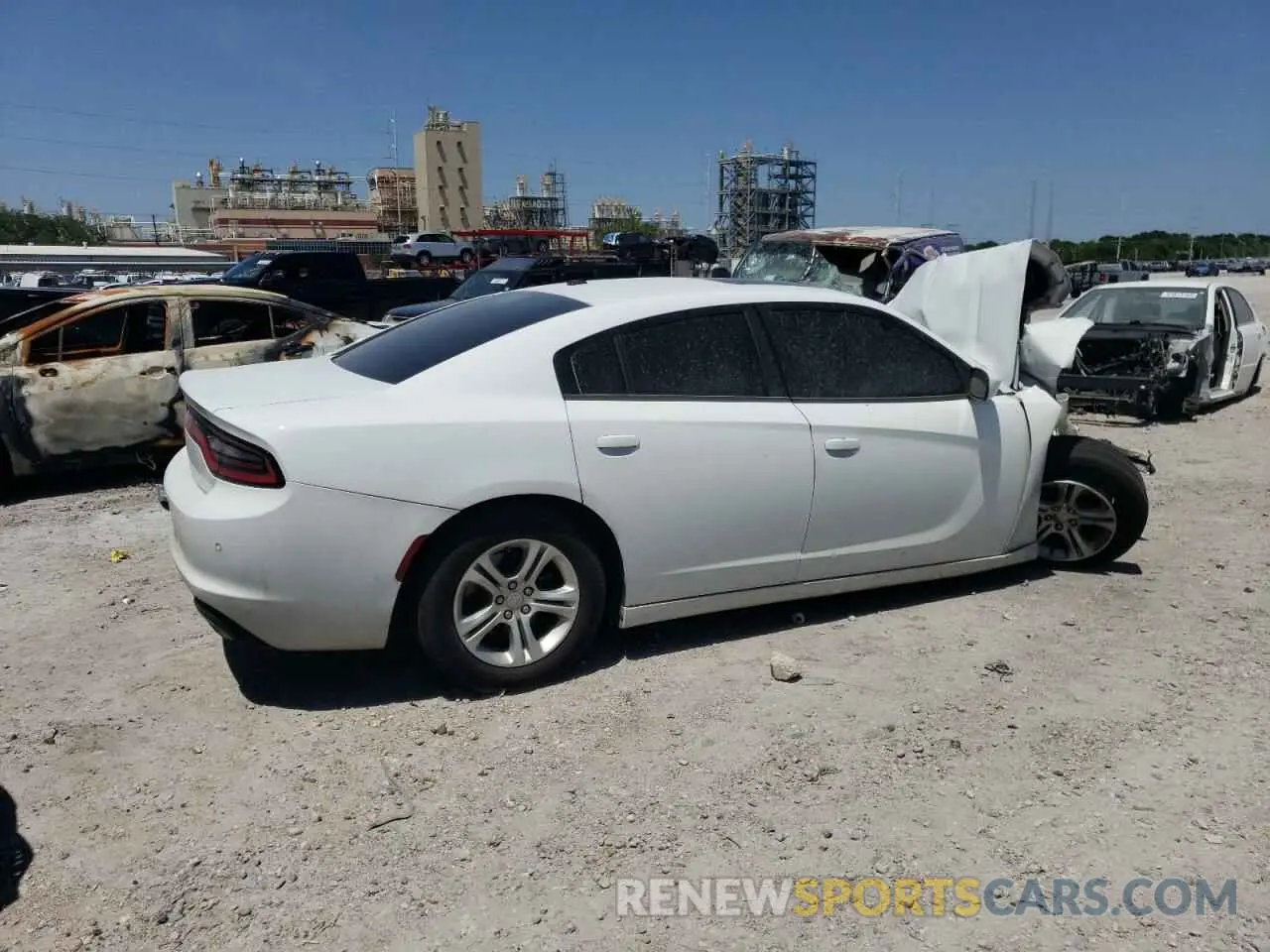 3 Photograph of a damaged car 2C3CDXBG8KH718662 DODGE CHARGER 2019