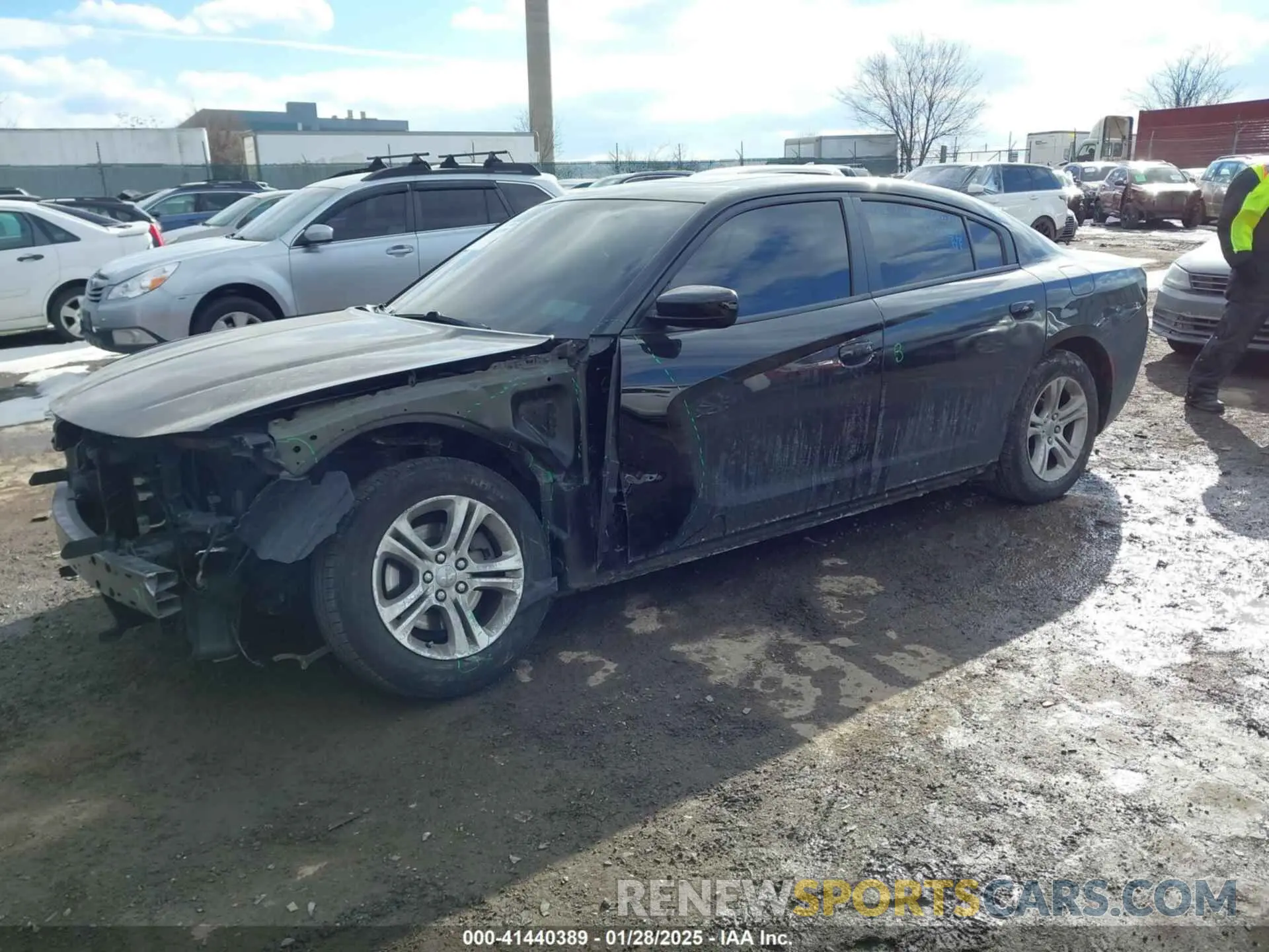 2 Photograph of a damaged car 2C3CDXBG8KH724946 DODGE CHARGER 2019