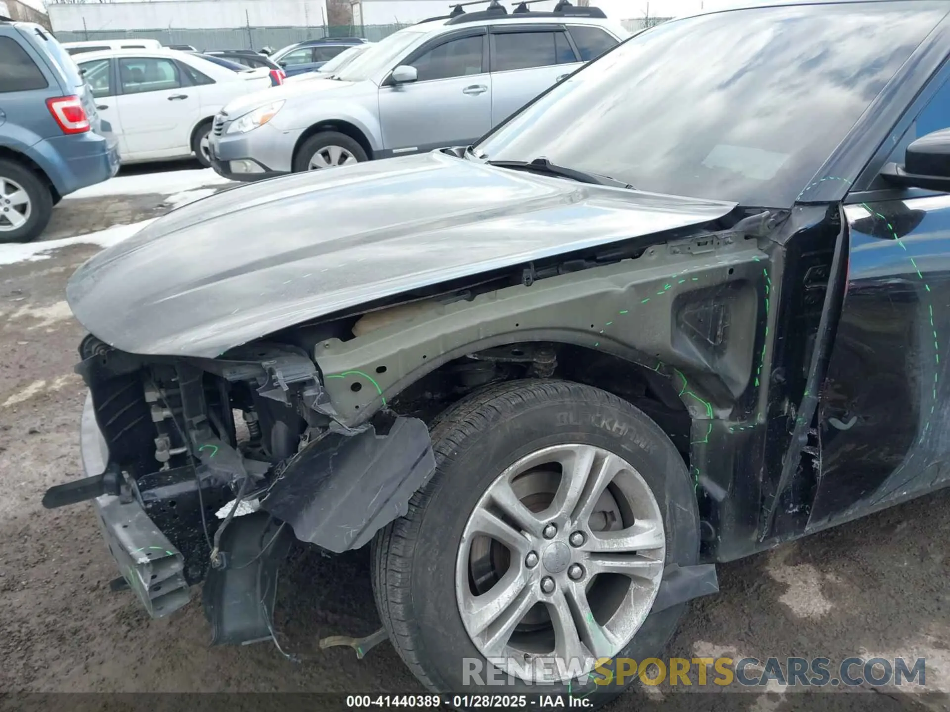 6 Photograph of a damaged car 2C3CDXBG8KH724946 DODGE CHARGER 2019
