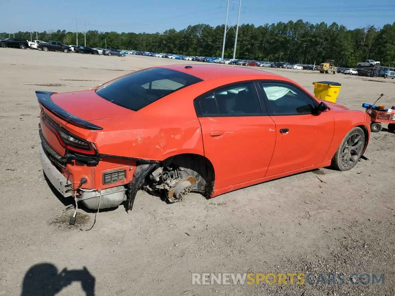 3 Photograph of a damaged car 2C3CDXBG8KH734795 DODGE CHARGER 2019