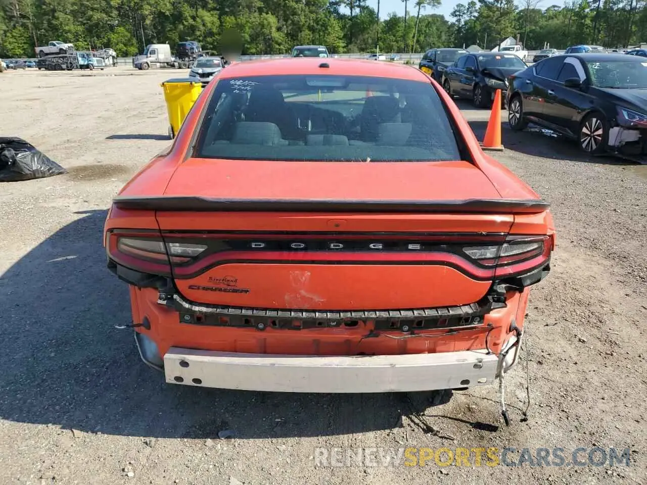 6 Photograph of a damaged car 2C3CDXBG8KH734795 DODGE CHARGER 2019