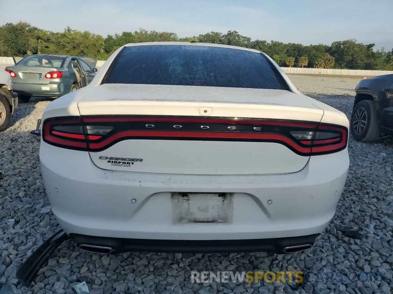 6 Photograph of a damaged car 2C3CDXBG8KH749409 DODGE CHARGER 2019