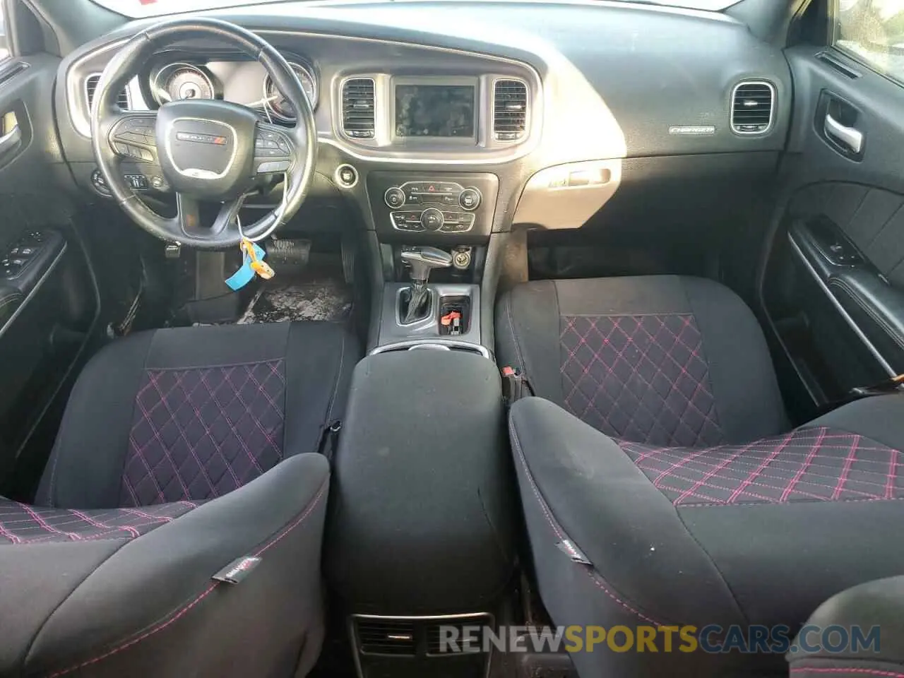 8 Photograph of a damaged car 2C3CDXBG8KH749409 DODGE CHARGER 2019