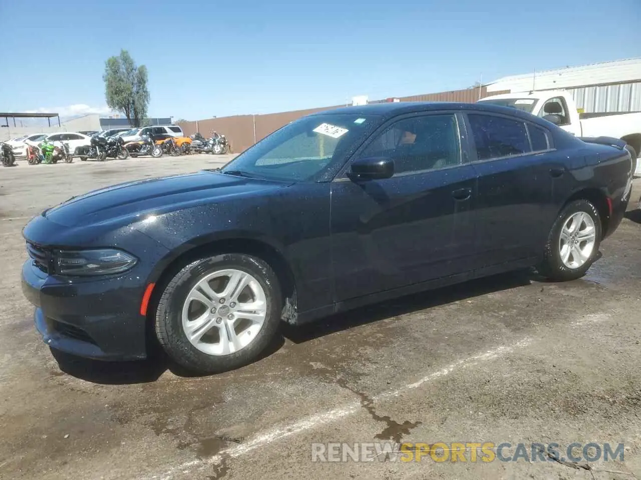 1 Photograph of a damaged car 2C3CDXBG8KH754318 DODGE CHARGER 2019