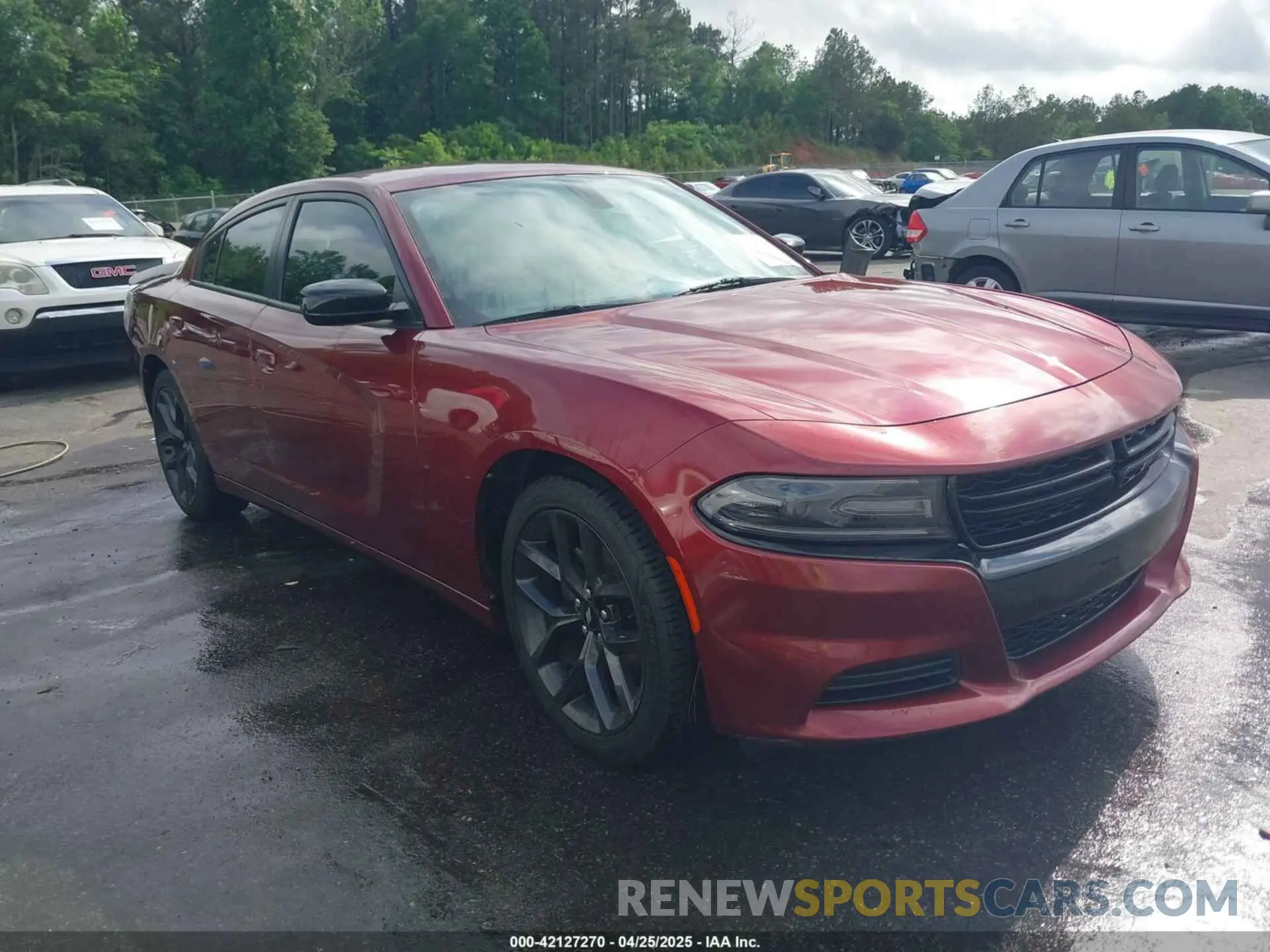 1 Photograph of a damaged car 2C3CDXBG9KH554435 DODGE CHARGER 2019