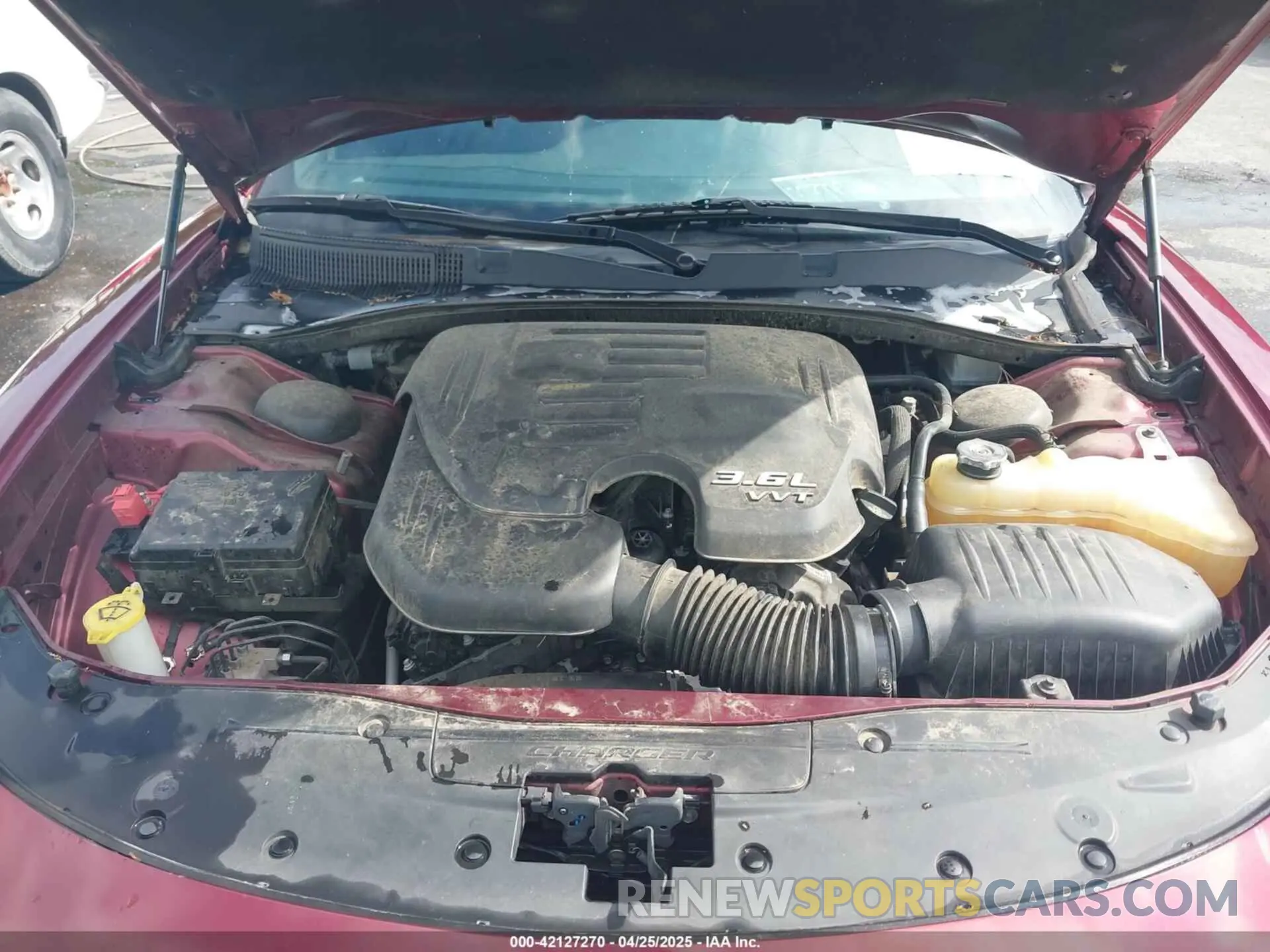 10 Photograph of a damaged car 2C3CDXBG9KH554435 DODGE CHARGER 2019