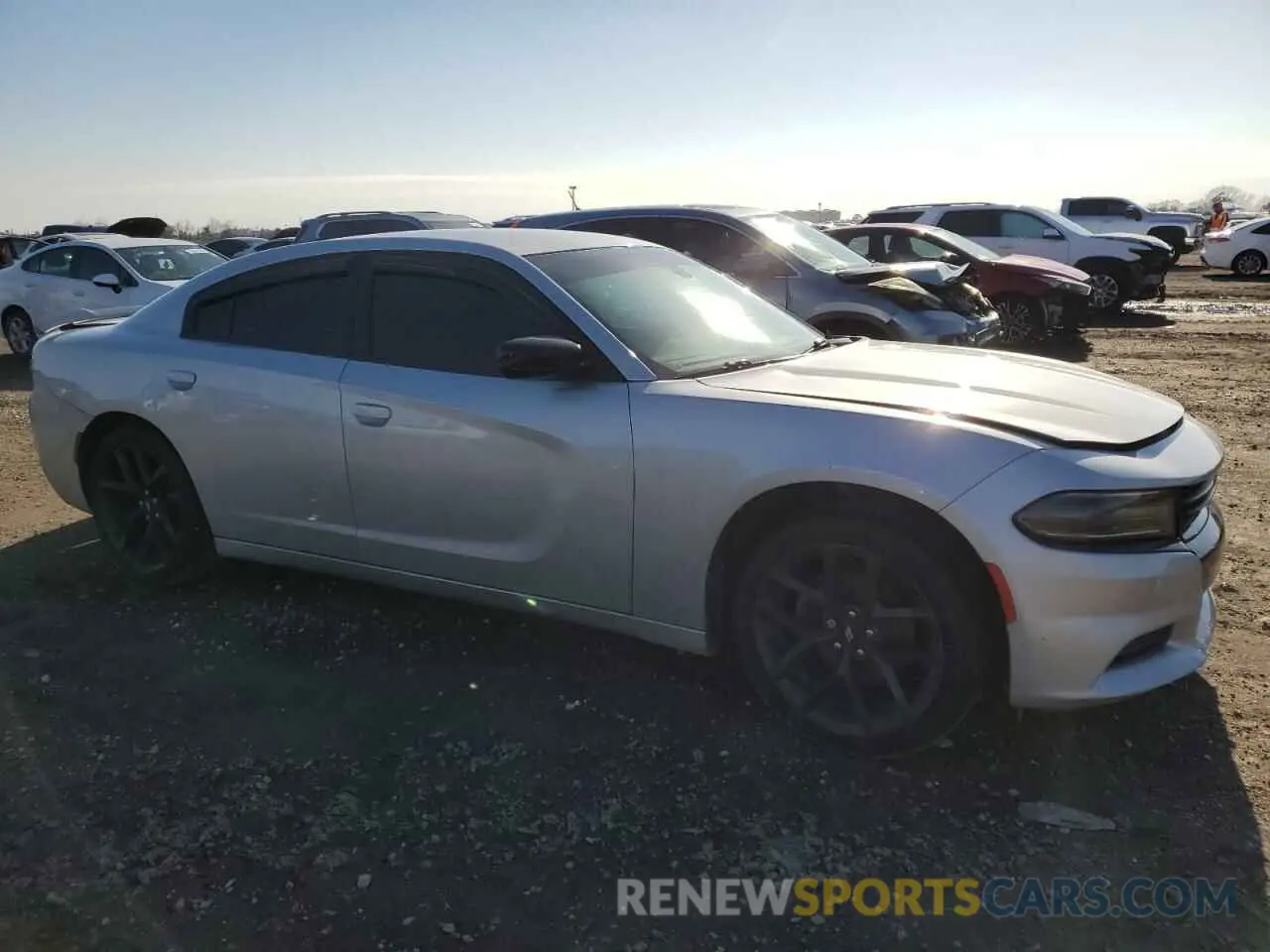 4 Photograph of a damaged car 2C3CDXBG9KH633510 DODGE CHARGER 2019