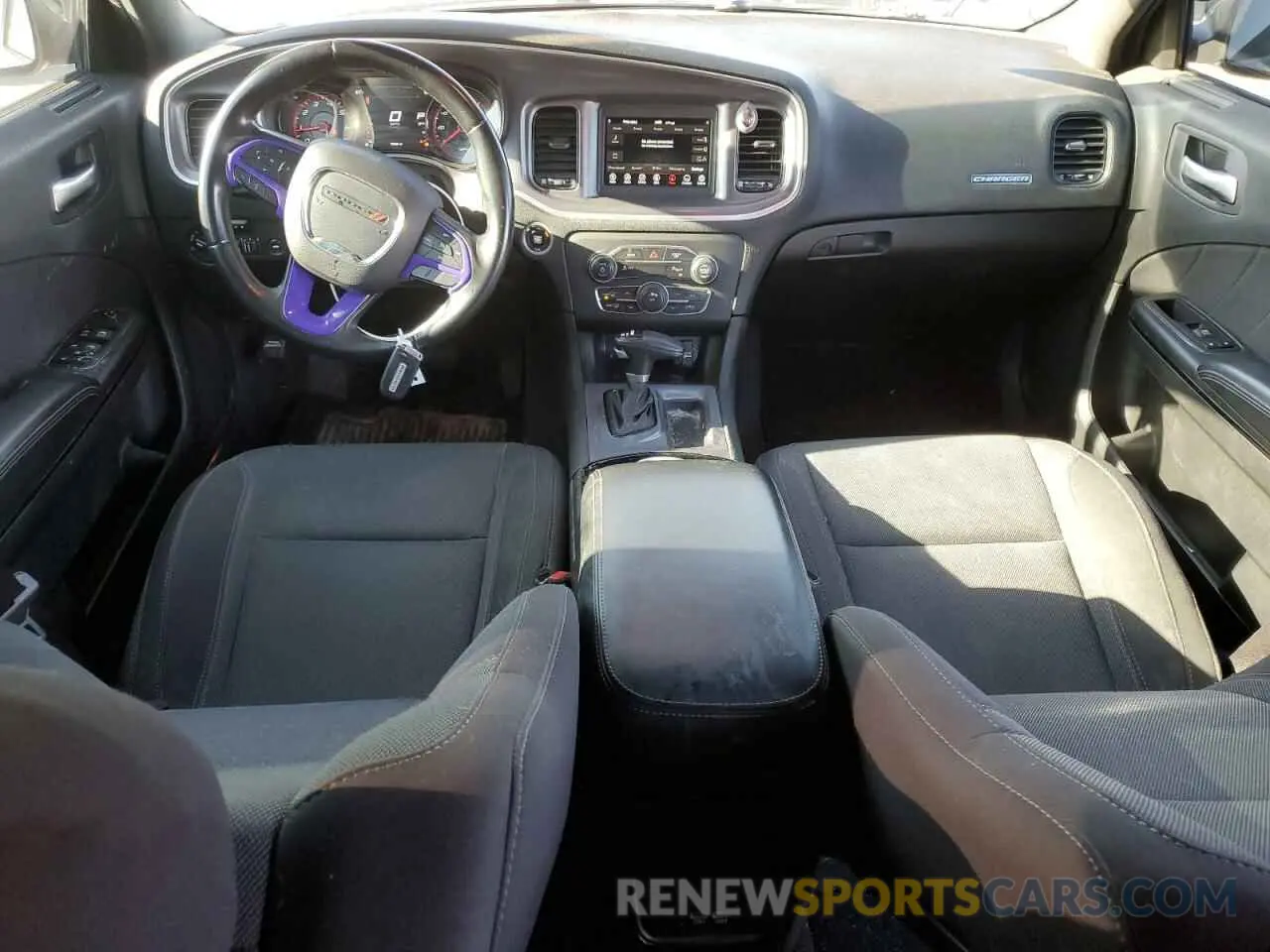 8 Photograph of a damaged car 2C3CDXBG9KH633510 DODGE CHARGER 2019