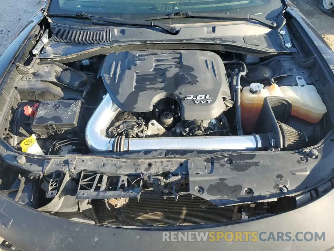 11 Photograph of a damaged car 2C3CDXBG9KH644510 DODGE CHARGER 2019