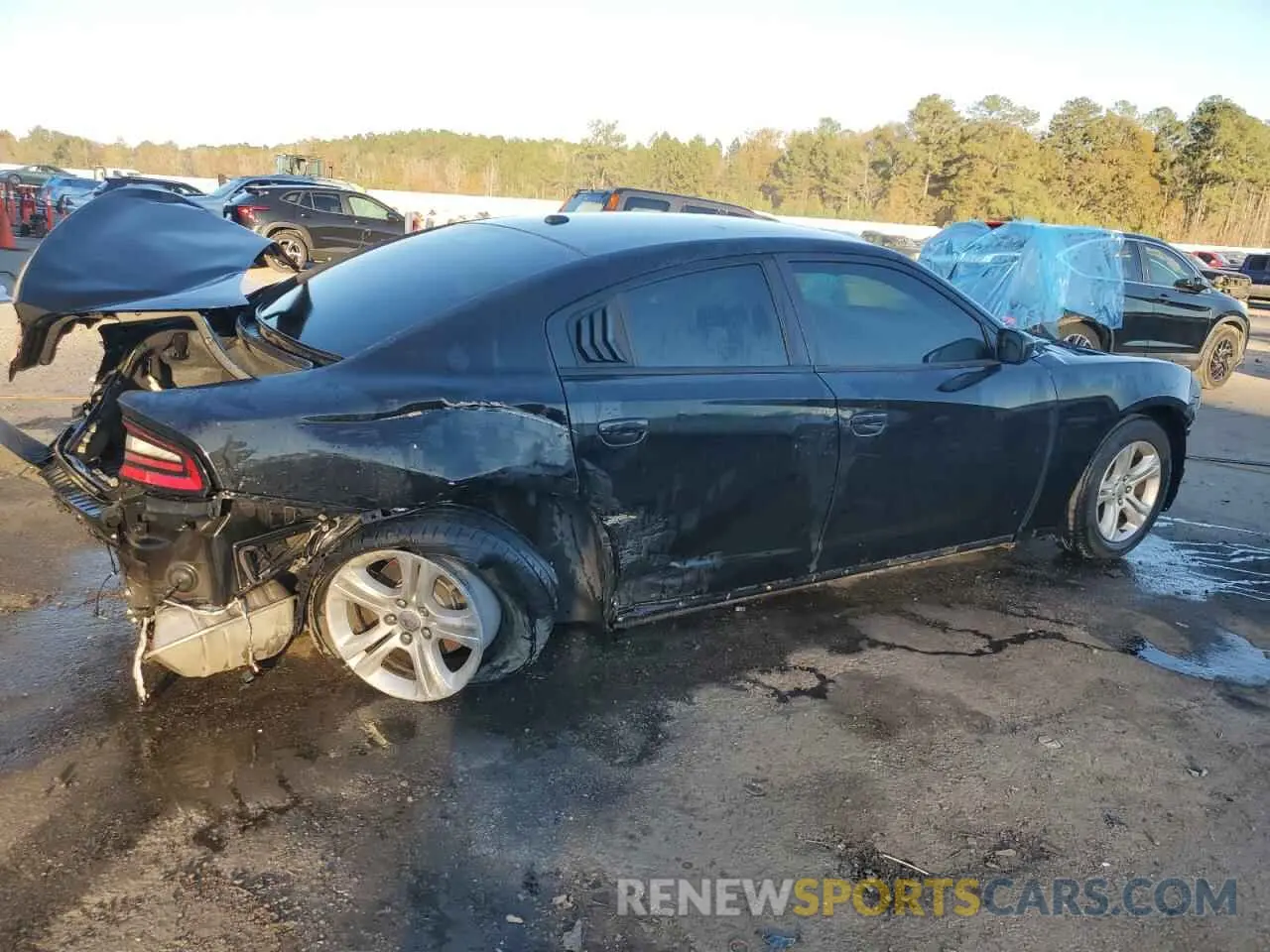 3 Photograph of a damaged car 2C3CDXBG9KH644510 DODGE CHARGER 2019
