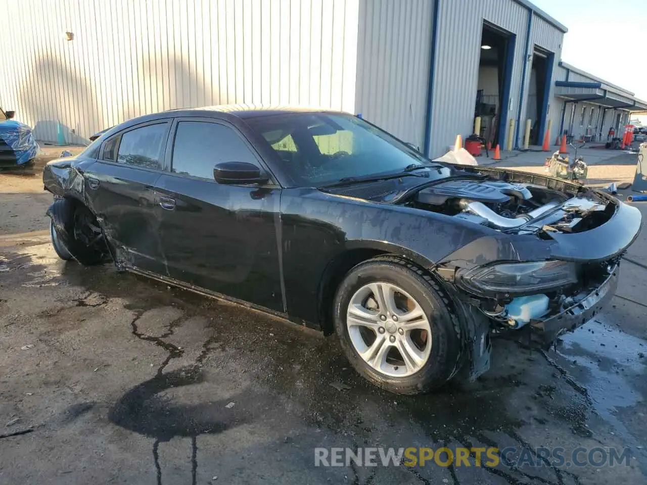 4 Photograph of a damaged car 2C3CDXBG9KH644510 DODGE CHARGER 2019