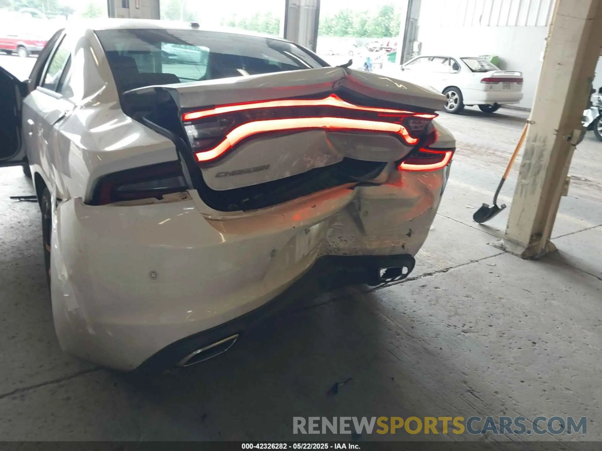 6 Photograph of a damaged car 2C3CDXBG9KH695313 DODGE CHARGER 2019