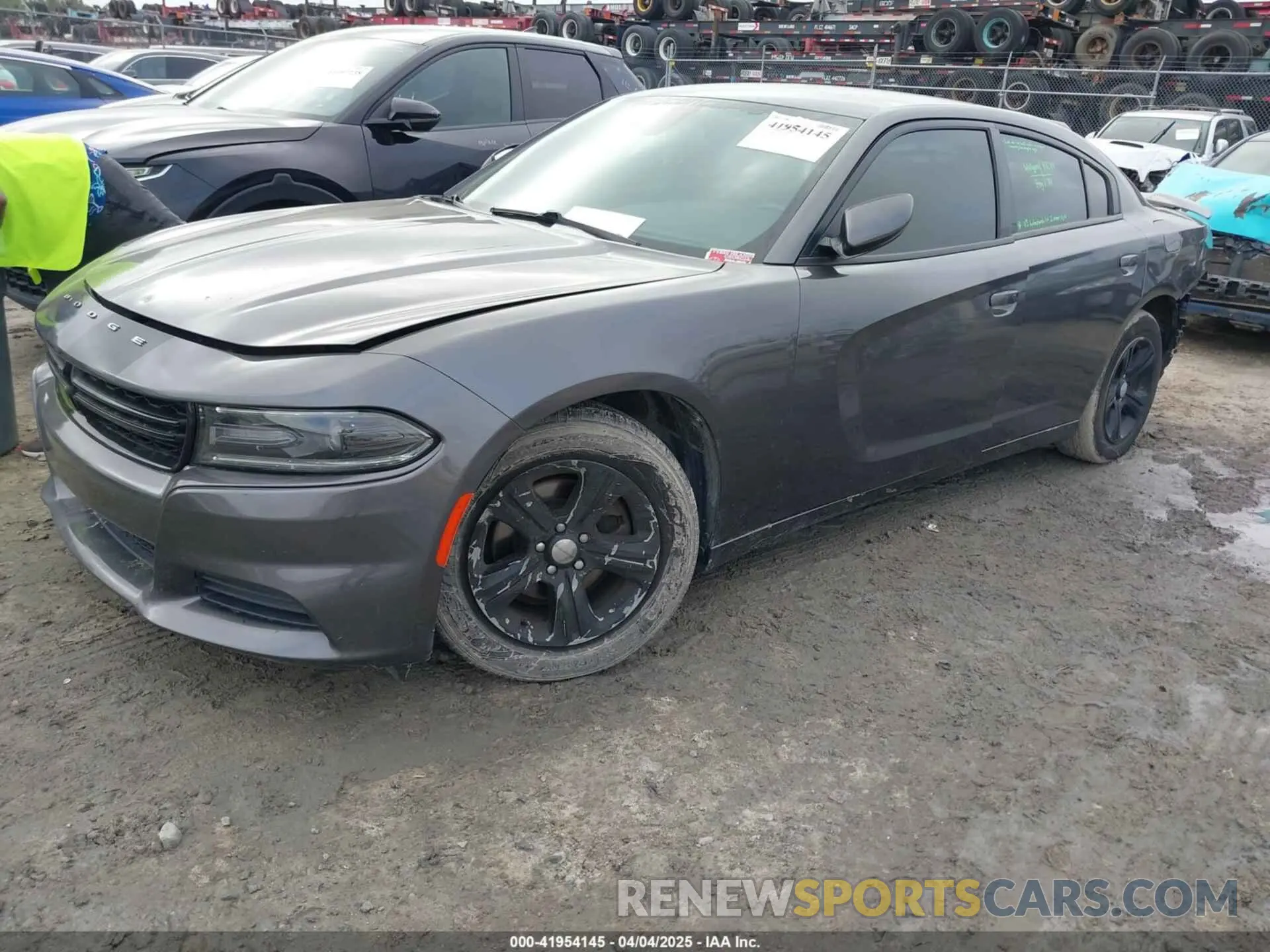 2 Photograph of a damaged car 2C3CDXBG9KH711185 DODGE CHARGER 2019