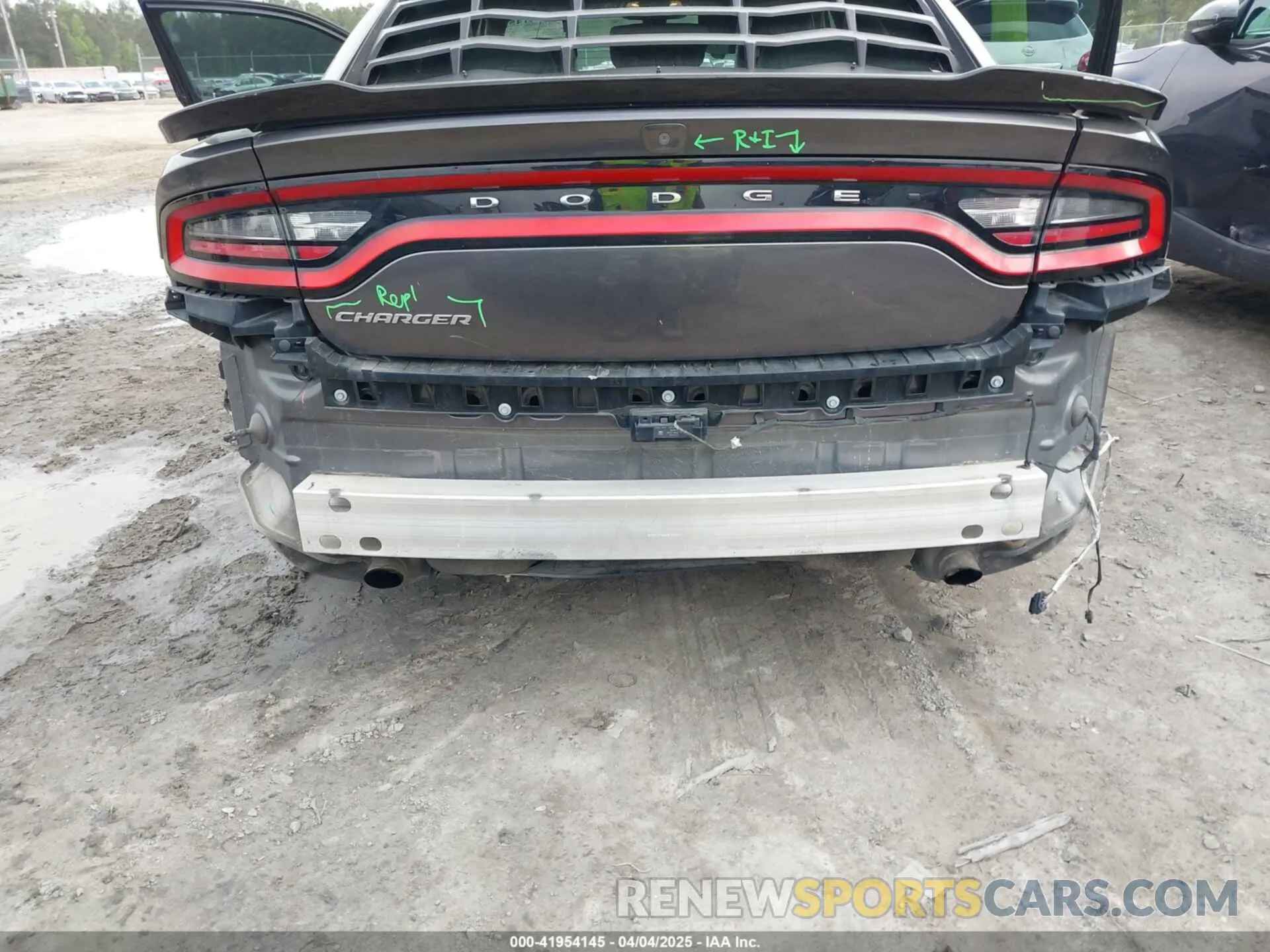 6 Photograph of a damaged car 2C3CDXBG9KH711185 DODGE CHARGER 2019