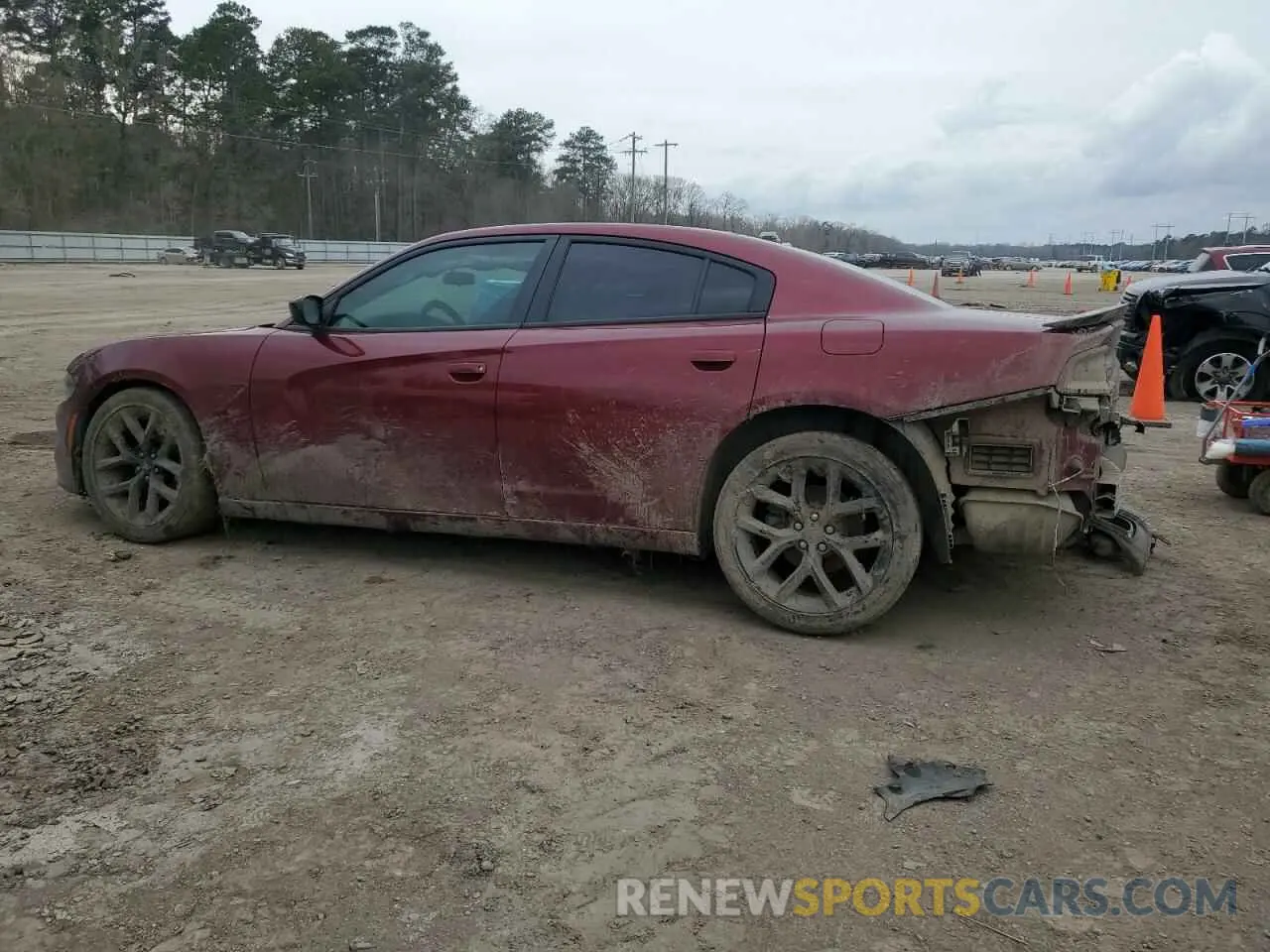 2 Photograph of a damaged car 2C3CDXBG9KH732487 DODGE CHARGER 2019