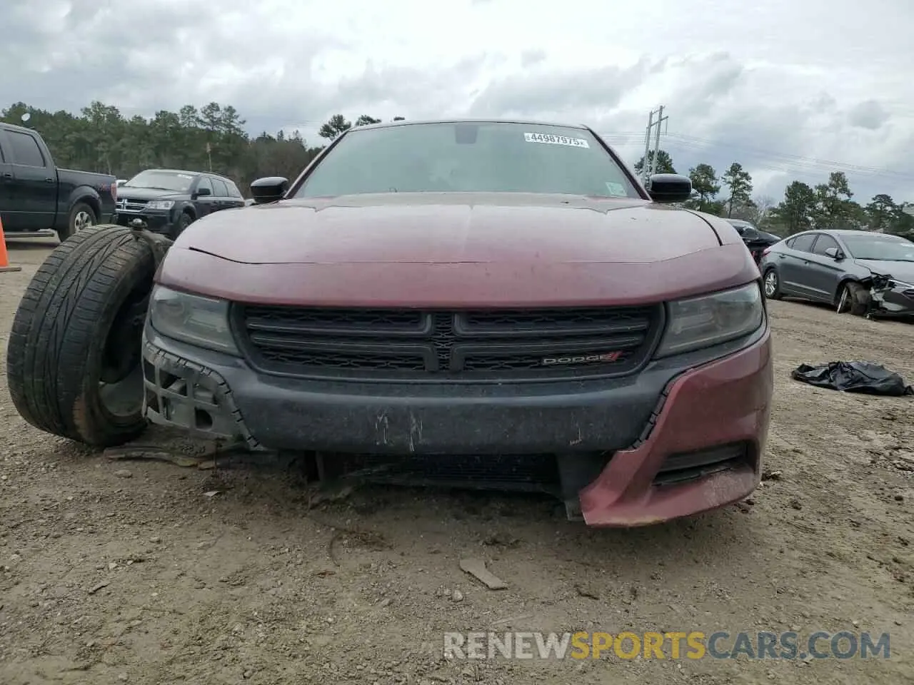 5 Photograph of a damaged car 2C3CDXBG9KH732487 DODGE CHARGER 2019