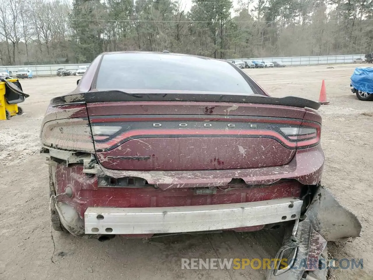 6 Photograph of a damaged car 2C3CDXBG9KH732487 DODGE CHARGER 2019